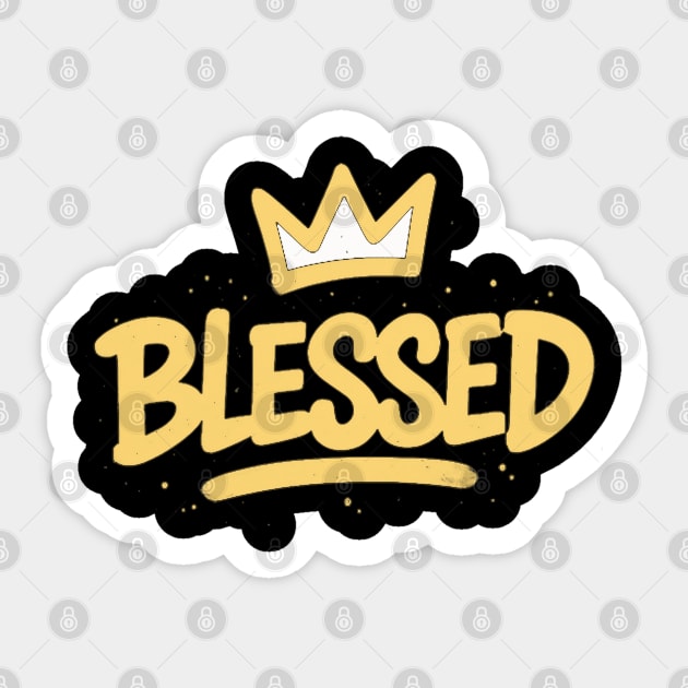 BLESSED Sticker by Eric's Store 10